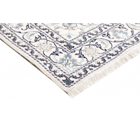 Tappeto Nain Kashmar Persia blu 168x233