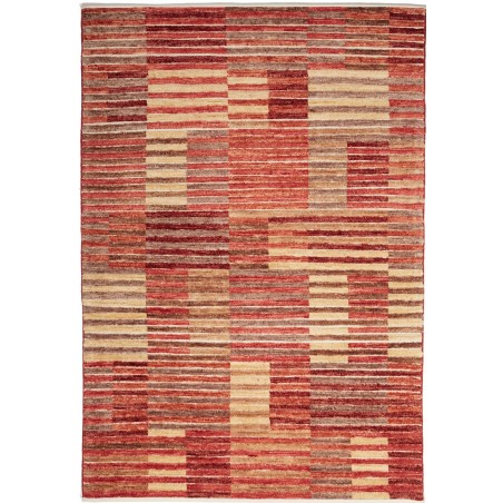 Tappeto Barjesta Pakistan rosso marrone 127x184
