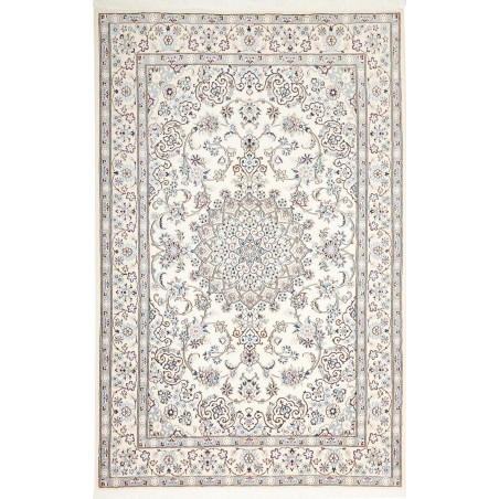 Tappeto Nain 9La Persia bianco verde 145x222