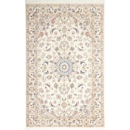 Tappeto Nain 9La Persia bianco beige 133x212