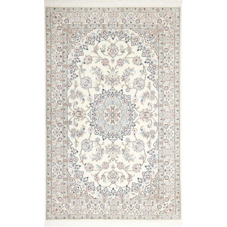 Tappeto Nain 9La Persia bianco beige 132x206