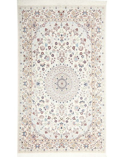 Tappeto Nain 9La Persia bianco beige 132x208