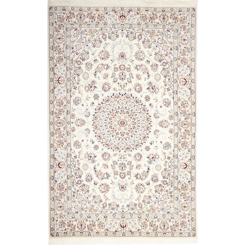 Tappeto Nain 9La Persia bianco beige 154x243