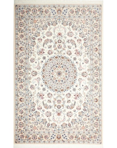 Tappeto Nain 9La Persia bianco marrone 150x242