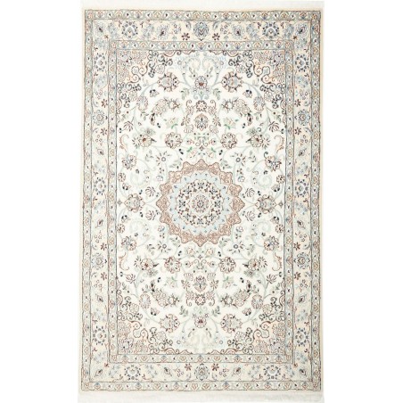 Tappeto Nain 9La Persia bianco beige 127x206