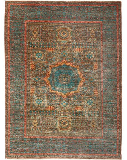Tappeto Mamlouk Pakistan azzurro 172x233