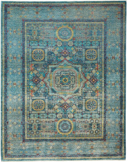 Tappeto Mamlouk Pakistan grigio 153x200