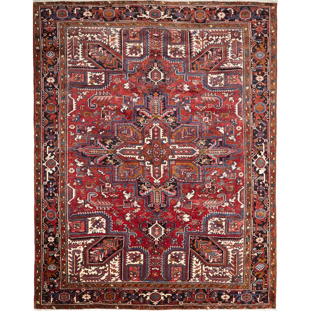 Tappeto Gorawan Persia marrone giallo 260x334
