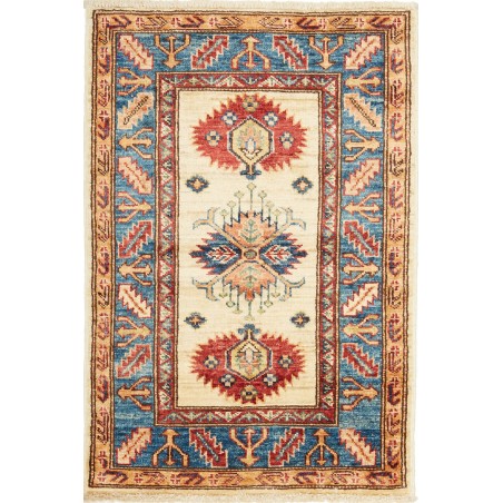 Tappeto Kazak Fine Pakistan marrone grigio 62x89