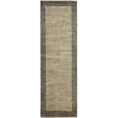 Tappeto Shayan Pakistan bianco grigio 77x191