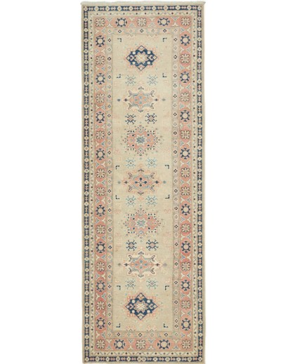 Tappeto Kazak Afghanistan marrone 84x245