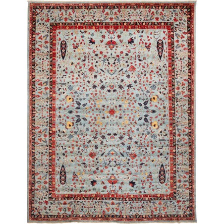 Tappeto Aryana Fine Pakistan azzurro beige 272x362