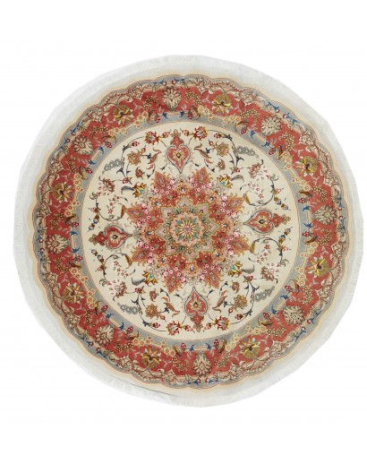 Tappeto Tabriz 50 Raj Persia beige 155x155