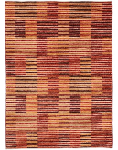 Tappeto Barjesta Pakistan marrone arancione 152x206