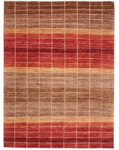 Tappeto Barjesta Pakistan rosso marrone 155x207
