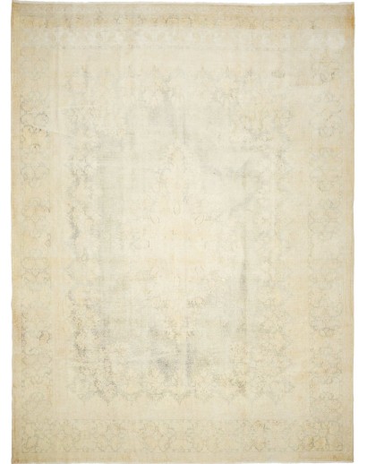Tappeto Vintage Persia bianco giallo 305x410