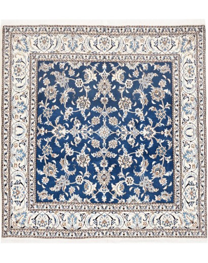 Tappeto Nain Kashmar Persia grigio 195x203