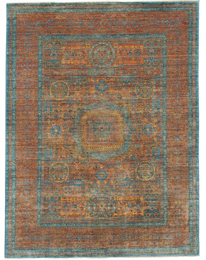 Tappeto Mamlouk Pakistan azzurro beige 152x200