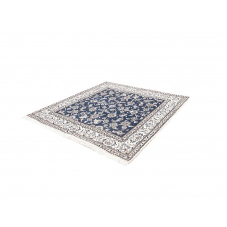 Tappeto Nain Kashmar Persia grigio 195x203