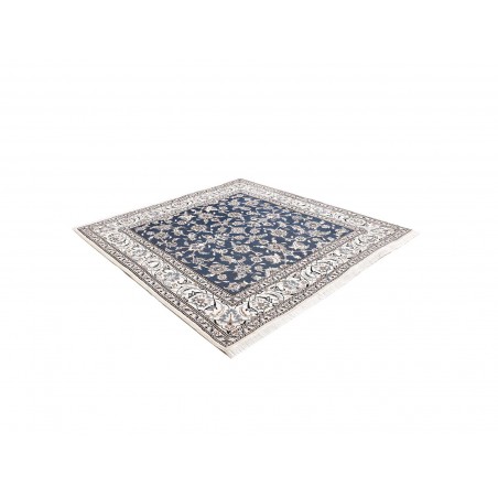 Tappeto Nain Kashmar Persia grigio 195x203