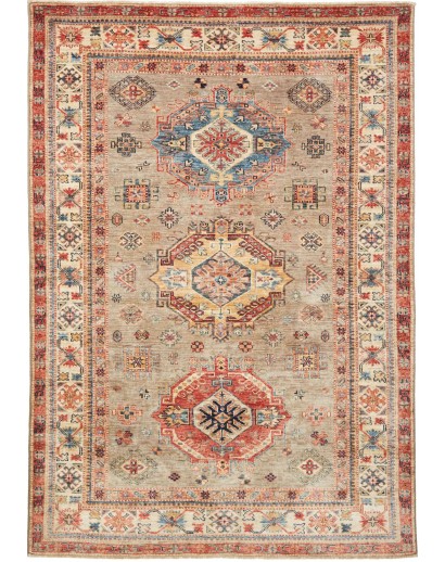 Tappeto Kazak Fine Pakistan marrone 162x235