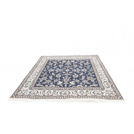 Tappeto Nain Kashmar Persia grigio 195x203