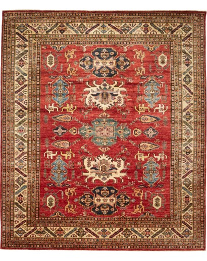 Tappeto Kazak Fine Pakistan marrone 255x300