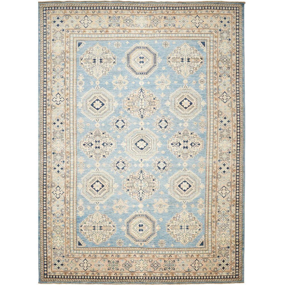 Tappeto Kazak Fine Pakistan beige bianco 249x340