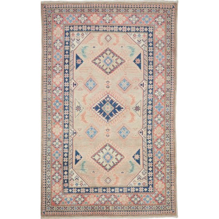 Tappeto Kazak Afghanistan marrone beige 116x186