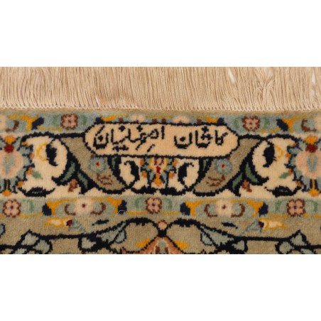 Tappeto Kashan Persia marrone verde 300x410