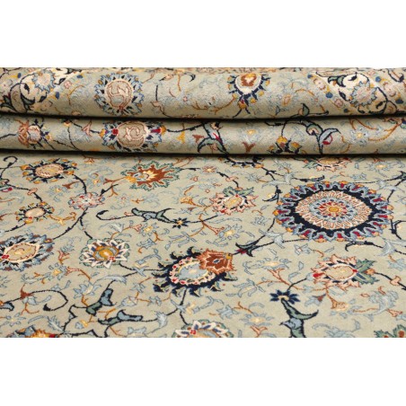 Tappeto Kashan Persia marrone verde 300x410