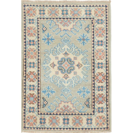 Tappeto Kazak Afghanistan beige grigio 61x90
