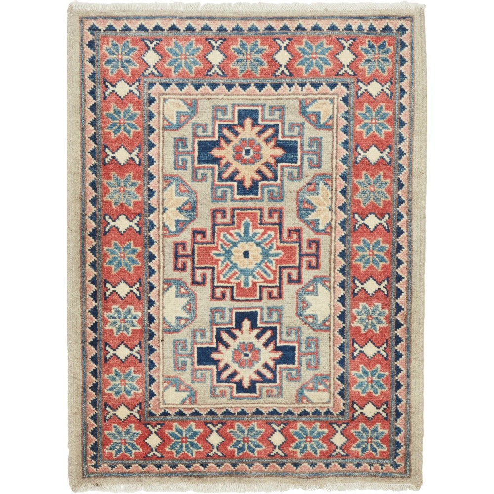 Tappeto Kazak Afghanistan marrone 65x86