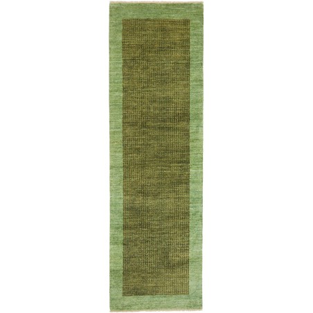 Tappeto Shayan Pakistan azzurro verde 75x258