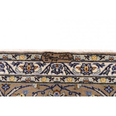 Tappeto Kashan Persia beige azzurro 294x398