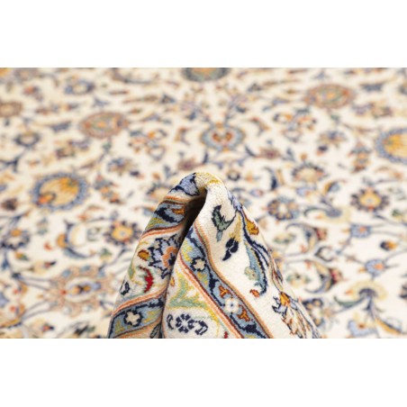 Tappeto Kashan Persia beige bianco 272x380