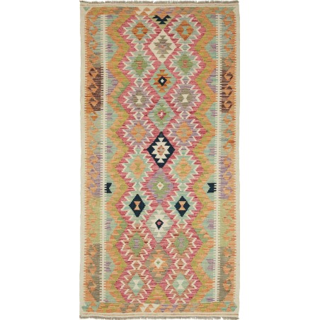 Tappeto Kilim Afghanistan marrone 101x200