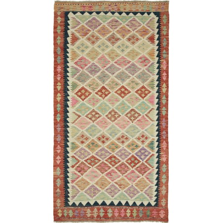 Tappeto Kilim Afghanistan marrone 105x203