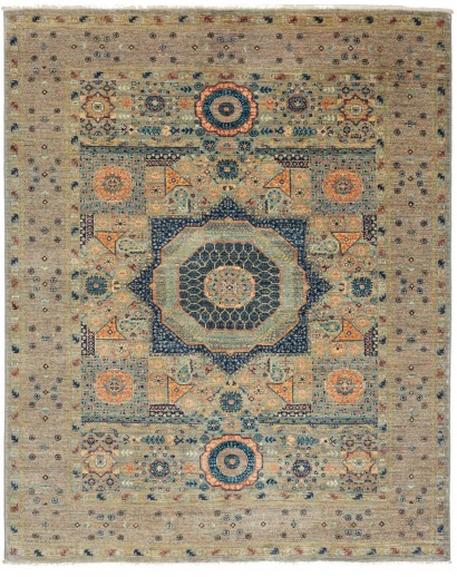 Tappeto Mamlouk Pakistan marrone 154x190