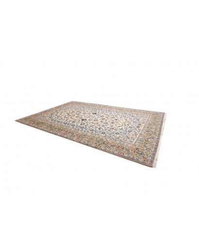 Tappeto Kashan Persia beige grigio 271x395