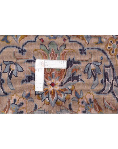 Tappeto Kashan Persia beige grigio 271x395