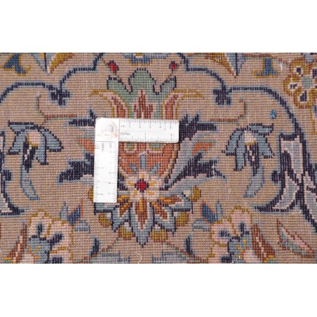 Tappeto Kashan Persia beige grigio 271x395