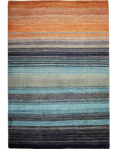 Tappeto Royal Gabbeh Pakistan bianco blu 170x247
