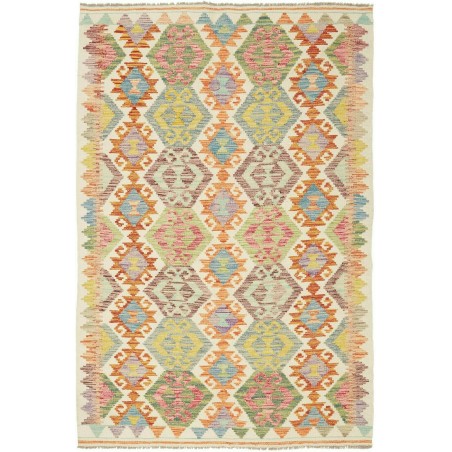 Tappeto Kilim Afghanistan marrone 120x179