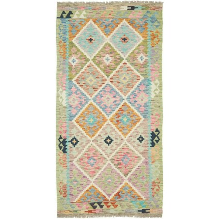 Tappeto Kilim Afghanistan marrone 99x199