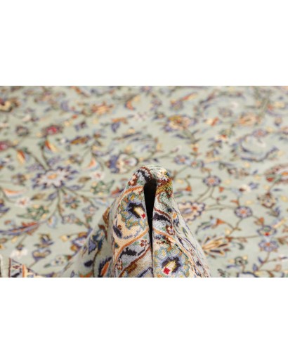 Tappeto Kashan Persia beige grigio 272x388