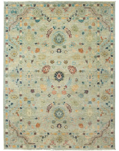 Tappeto Shahi Fine Pakistan azzurro 171x226