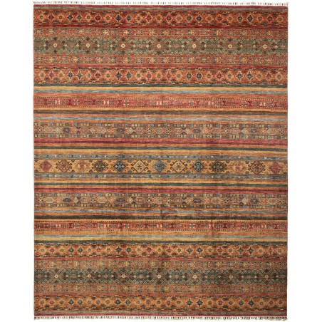 Tappeto Samarkand Pakistan marrone giallo 249x303