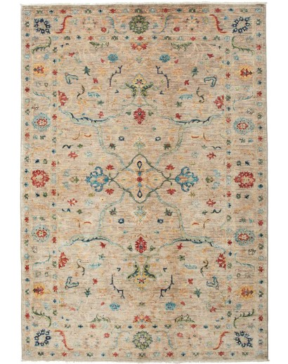 Tappeto Zigler Fine Pakistan marrone grigio 145x210