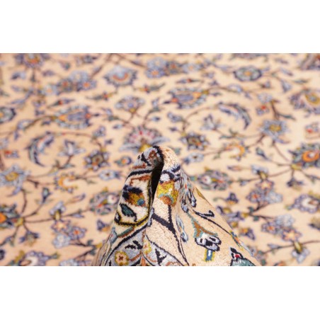 Tappeto Kashan Persia beige verde 246x350